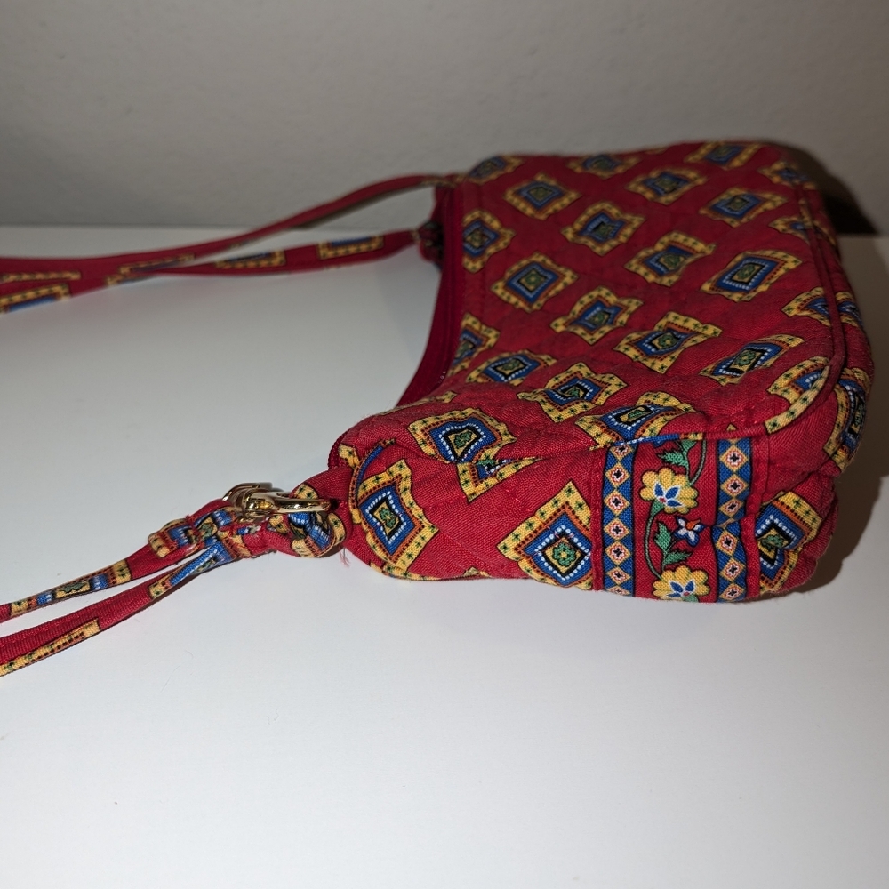 COPY - 🌞 $3/$15 Vera Bradley "Villa Red" Small Crossbody Purse - Picture 6 of 16